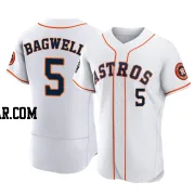 Jeff Bagwell Men's Houston Astros White Authentic 2022 World Series Home Jersey