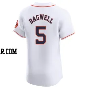 Jeff Bagwell Men's Houston Astros White Elite Home Jersey