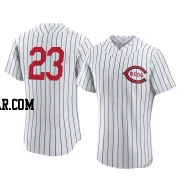 Jeff Hoffman Men's Cincinnati Reds White Authentic 2022 Field Of Dreams Jersey