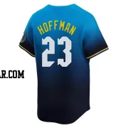 Jeff Hoffman Men's Philadelphia Phillies Blue Limited 2024 City Connect Jersey