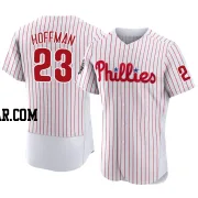 Jeff Hoffman Men's Philadelphia Phillies White Authentic 2022 World Series Home Jersey