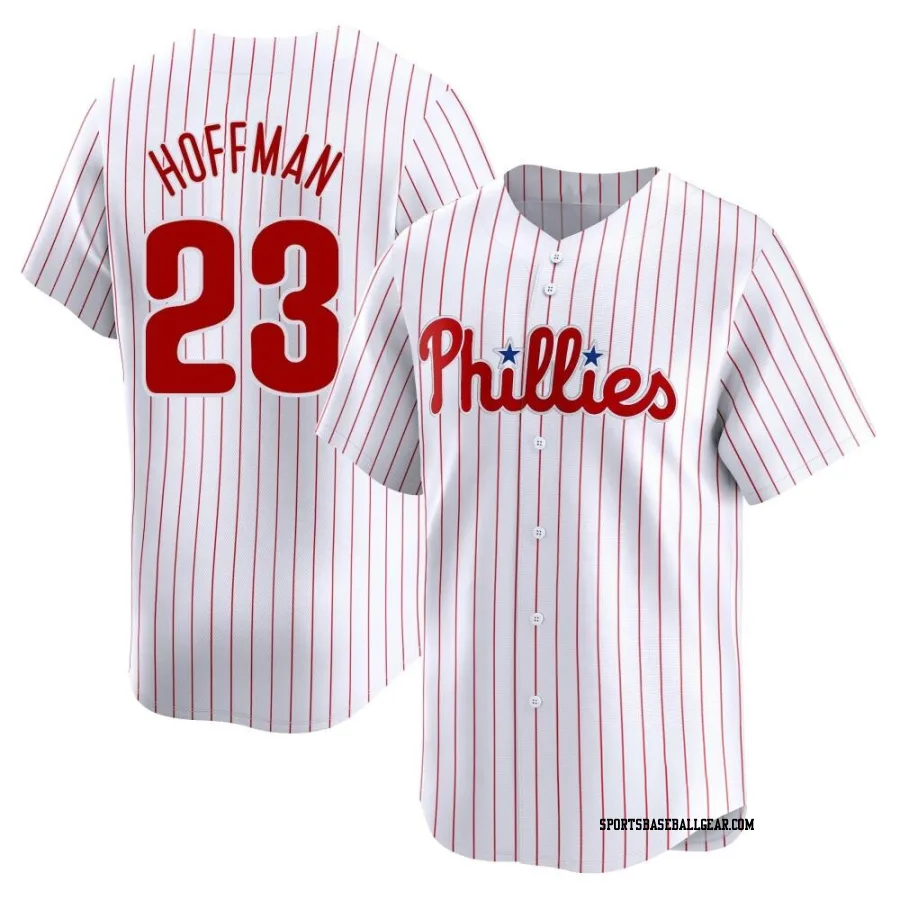 Jeff Hoffman Men's Philadelphia Phillies White Limited Home Jersey