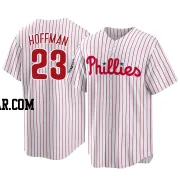 Jeff Hoffman Men's Philadelphia Phillies White Replica 2022 World Series Home Jersey