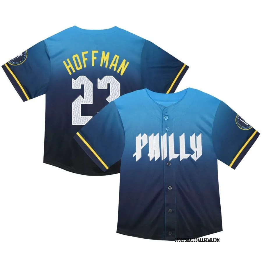 Jeff Hoffman Toddler Philadelphia Phillies Blue Limited 2024 City Connect Jersey