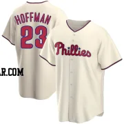 Jeff Hoffman Youth Philadelphia Phillies Cream Replica Alternate Jersey