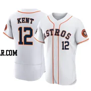 Jeff Kent Men's Houston Astros White Authentic 2022 World Series Home Jersey