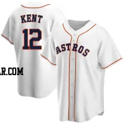 Jeff Kent Men's Houston Astros White Replica Home Jersey