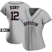 Jeff Kent Women's Houston Astros Gray Authentic Road 2020 Jersey