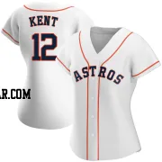 Jeff Kent Women's Houston Astros White Authentic Home Jersey