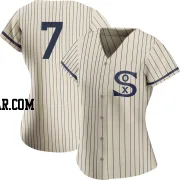 Jeff Keppinger Women's Chicago White Sox Cream Replica 2021 Field of Dreams Jersey