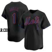 Jeff McNeil Men's New York Mets Black Limited Alternate Jersey