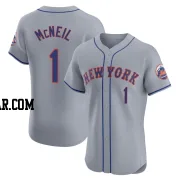 Jeff McNeil Men's New York Mets Gray Elite Road Jersey