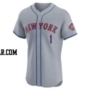 Jeff McNeil Men's New York Mets Gray Elite Road Jersey