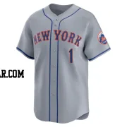 Jeff McNeil Men's New York Mets Gray Limited Away Jersey