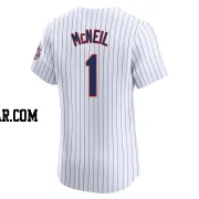 Jeff McNeil Men's New York Mets White Elite Home Jersey