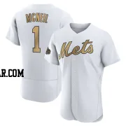 Jeff McNeil Men's New York Mets White Game Authentic 2022 All-Star Jersey