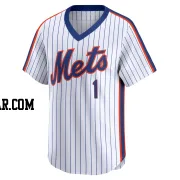 Jeff McNeil Men's New York Mets White Limited Cooperstown Collection Jersey