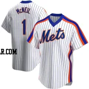 Jeff McNeil Men's New York Mets White Replica Home Cooperstown Collection Jersey