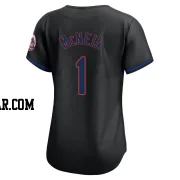 Jeff McNeil Women's New York Mets Black Limited Alternate Jersey