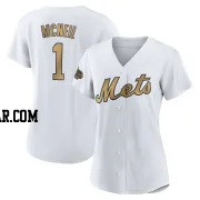 Jeff McNeil Women's New York Mets White Game Authentic 2022 All-Star Jersey