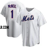 Jeff McNeil Youth New York Mets White Replica Home Jersey