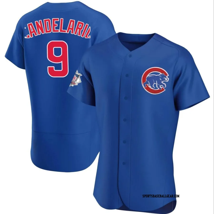 Jeimer Candelario Men's Chicago Cubs Royal Authentic Alternate Jersey