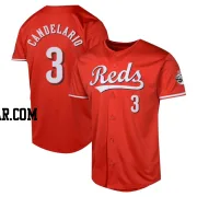 Jeimer Candelario Men's Cincinnati Reds Red Limited Alternate Jersey