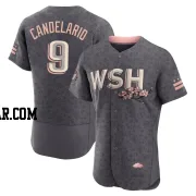 Jeimer Candelario Men's Washington Nationals Gray Authentic 2022 City Connect Jersey