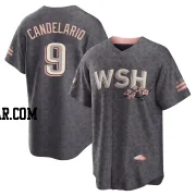 Jeimer Candelario Men's Washington Nationals Gray Replica 2022 City Connect Jersey