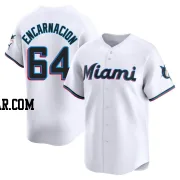 Jerar Encarnacion Men's Miami Marlins White Limited Home Jersey