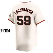 Jerar Encarnacion Men's San Francisco Giants Cream Elite Home Jersey