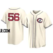 Jeremiah Estrada Men's Chicago Cubs Cream Replica 2022 Field Of Dreams Jersey