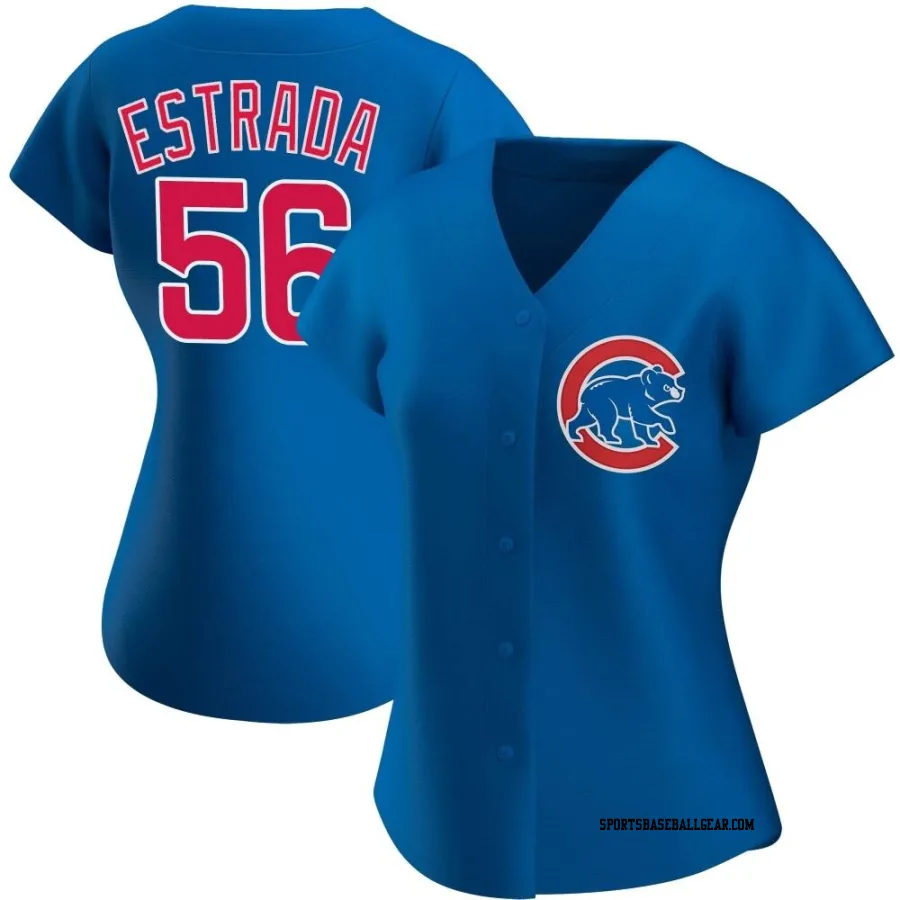 Jeremiah Estrada Women's Chicago Cubs Royal Authentic Alternate Jersey