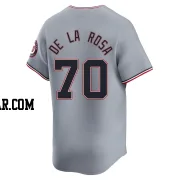 Jeremy De La Rosa Men's Washington Nationals Gray Limited Road Jersey