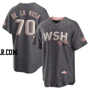 Jeremy De La Rosa Youth Washington Nationals Gray Replica 2022 City Connect Jersey