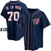 Jeremy De La Rosa Youth Washington Nationals Navy Replica Alternate Team Jersey