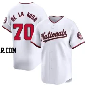 Jeremy De La Rosa Youth Washington Nationals White Limited Home Jersey