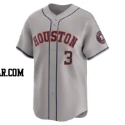 Jeremy Pena Youth Houston Astros Gray Limited Away Jersey