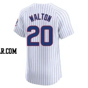 Jerome Walton Men's Chicago Cubs White Elite Home Jersey