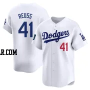 Jerry Reuss Men's Los Angeles Dodgers White Limited 2024 World Tour Seoul Series Home Jersey