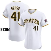 Jerry Reuss Men's Pittsburgh Pirates White Elite Home Jersey