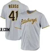 Jerry Reuss Youth Pittsburgh Pirates Gray Replica Road Jersey