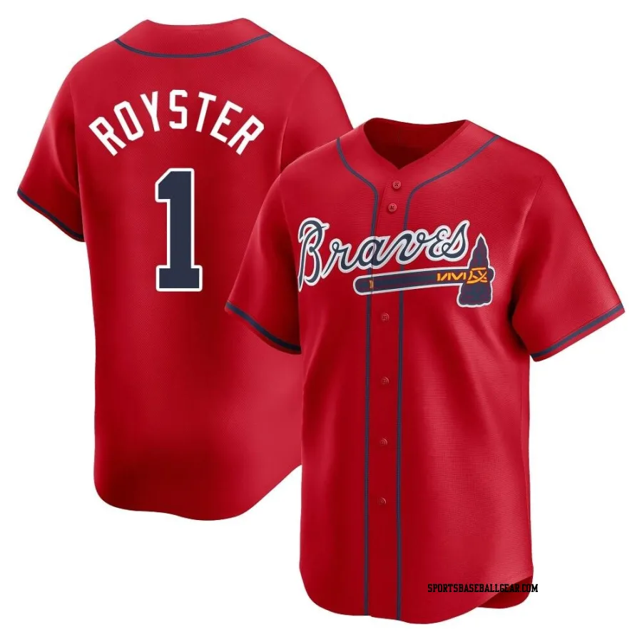 Jerry Royster Men's Atlanta Braves Red Limited Alternate Jersey