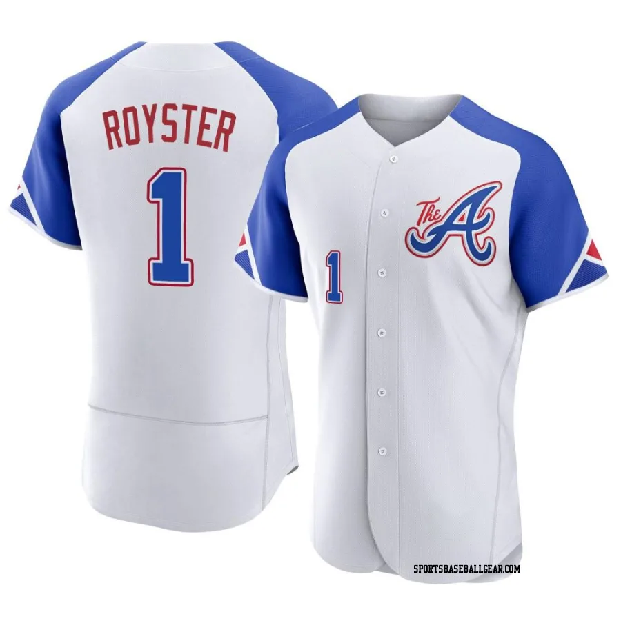 Jerry Royster Men's Atlanta Braves White Authentic 2023 City Connect Jersey