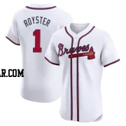 Jerry Royster Men's Atlanta Braves White Elite Home Jersey