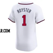 Jerry Royster Men's Atlanta Braves White Elite Home Jersey