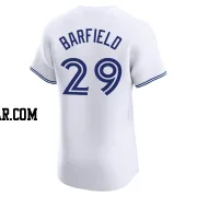 Jesse Barfield Men's Toronto Blue Jays White Elite Home Jersey