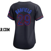 Jesse Barfield Women's Toronto Blue Jays Black Limited 2024 City Connect Jersey