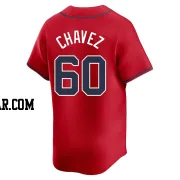 Jesse Chavez Youth Atlanta Braves Red Limited Alternate Jersey