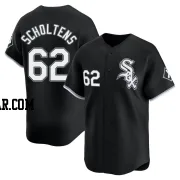 Jesse Scholtens Men's Chicago White Sox Black Limited Alternate Jersey